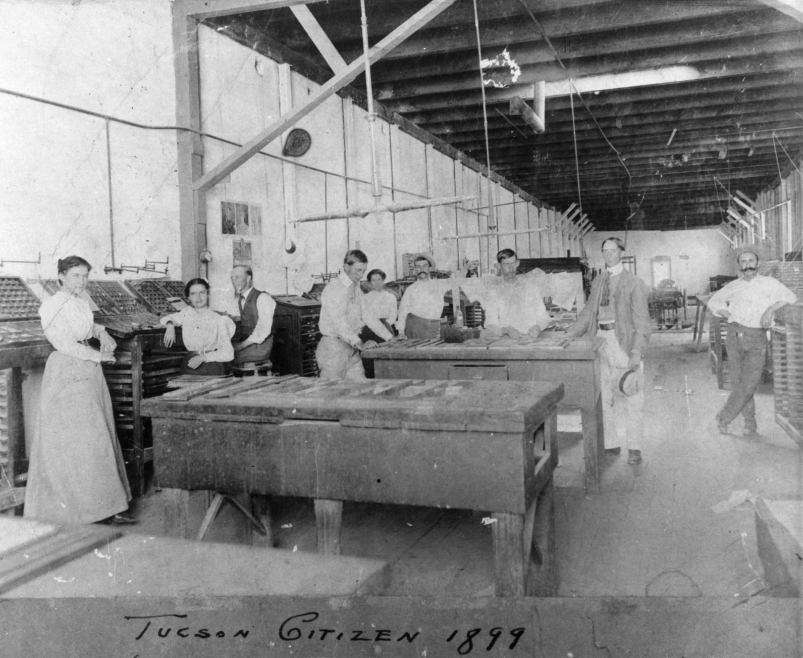 Printing press for Tucson Newspapers